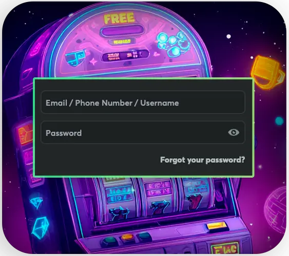 Logging into your personal account