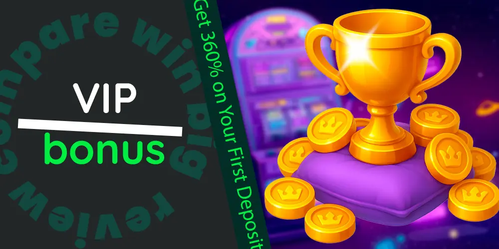 VIP club with unique bonuses and rewards