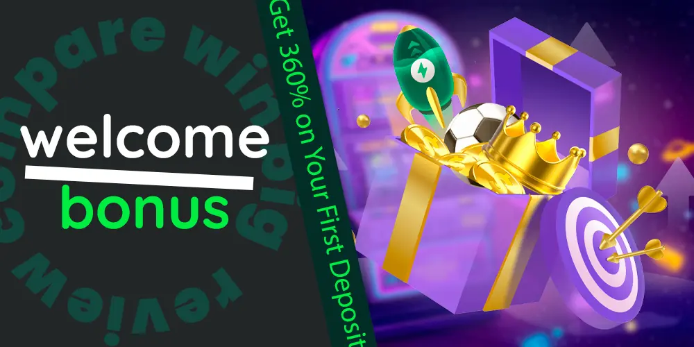 Receive a welcome bonus
