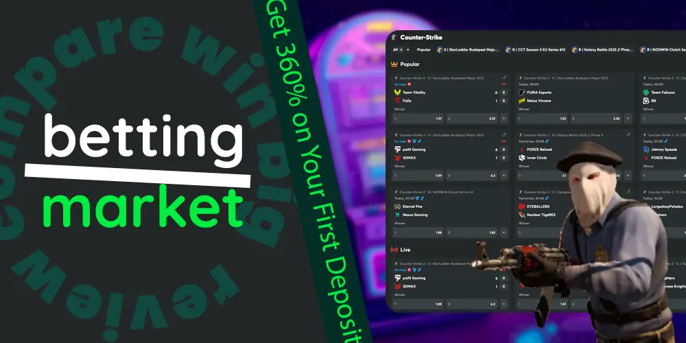 CS 2 betting market